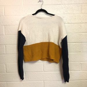 Color Block Sweater